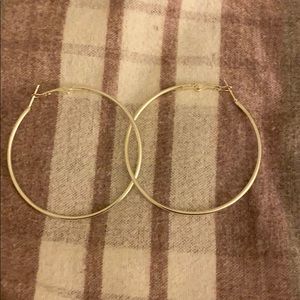 silver hoops